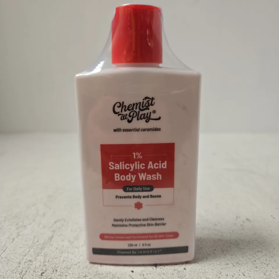 CHEMIST AT PLAY 1% SALICYLIC ACID BODY WASH – 236 ML