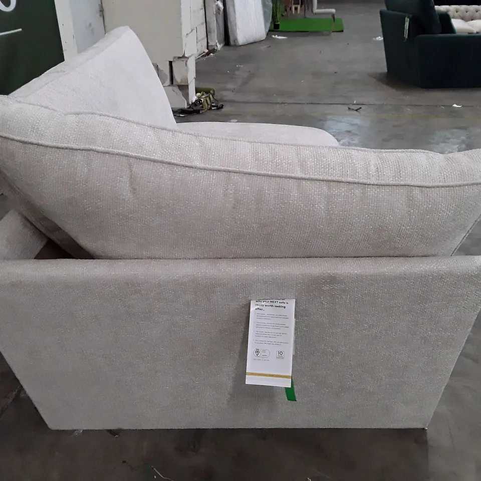 QUALITY DESIGNER STAMFORD SOFA RHF SECTION - NATURAL FABRIC 