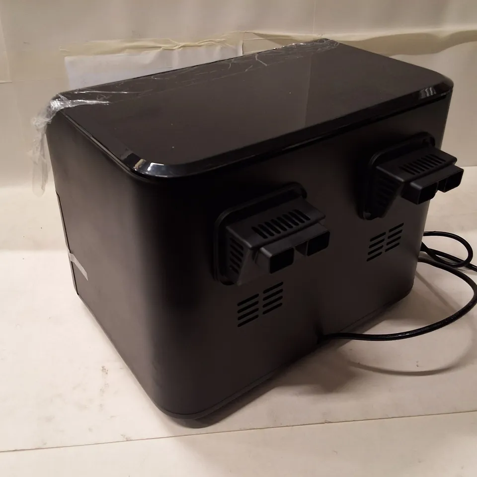 ABODE AAF9000 DUAL-BASKET COUNTERTOP AIRFRYER – BLACK