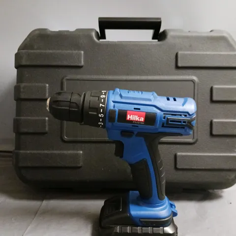 HILKA 18V LI-ION CORDLESS DRILL/DRIVER WITH ACCESSORIES 