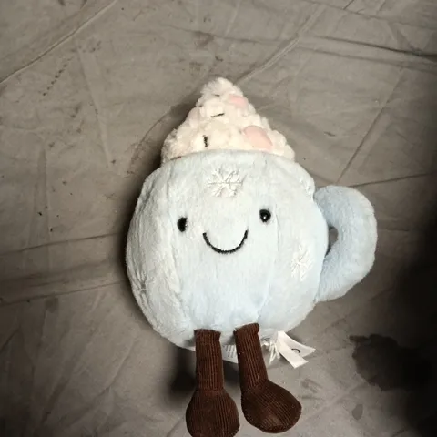 JELLYCAT AMUSEABLES HOT CHOCOLATE WITH MARSHMALLOWS PLUSH