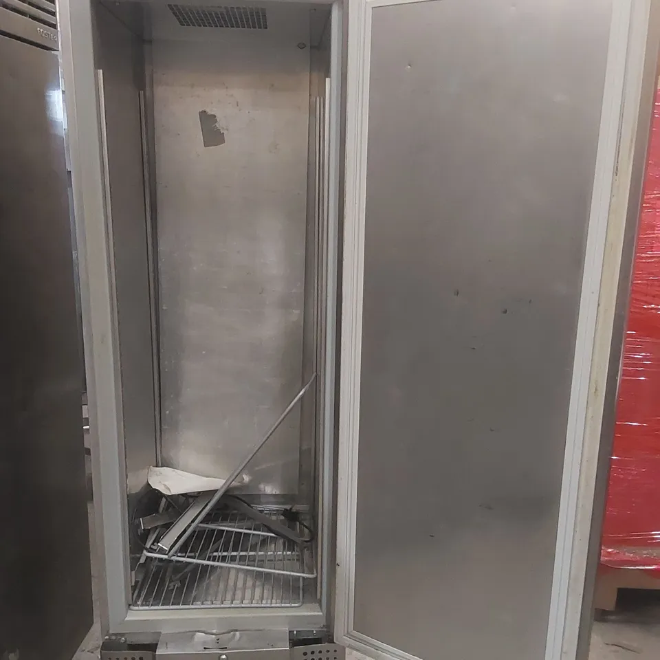 GRAM COMMERCIAL UPRIGHT STAINLESS STEEL TEMPERATURE CONTROLLED FOOD STORAGE CABINET