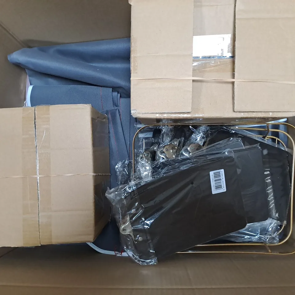 APPROXIMATELY 8 ASSORTED HOUSEHOLD ITEMS TO INCLUDE CLIPBOARDS, WARDROBE DEHUMIDIFIERS, GIOTECK CONTROLLERS, ETC - COLLECTION ONLY