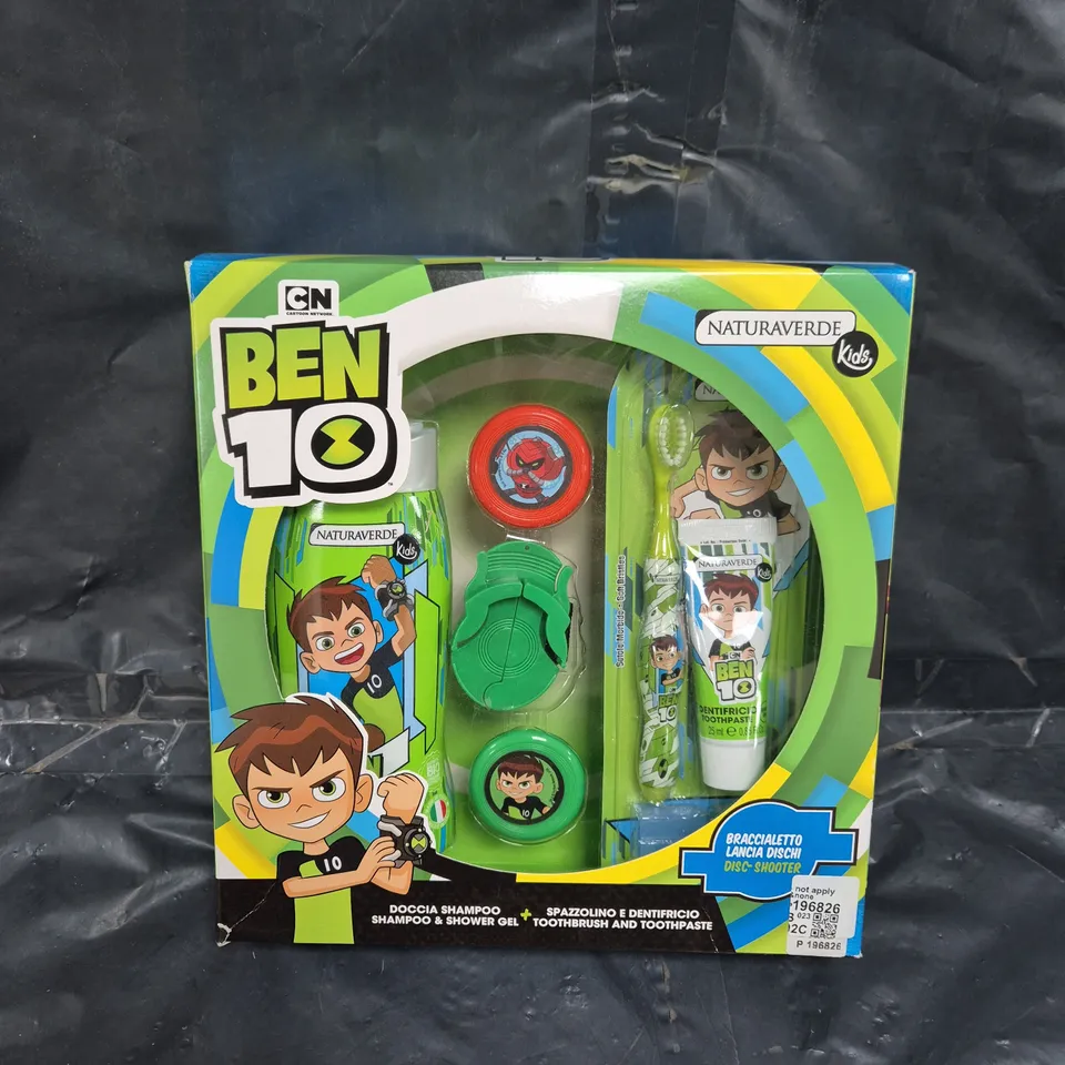 SET OF 4 BEN 10 SHAMPOO AND SHOWER GEL GIFT SET
