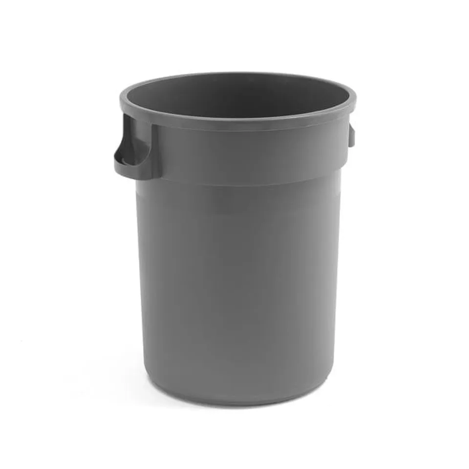 BOXED PLASTIC WASTE CONTAINER DOUGLAS 120 L, GREY