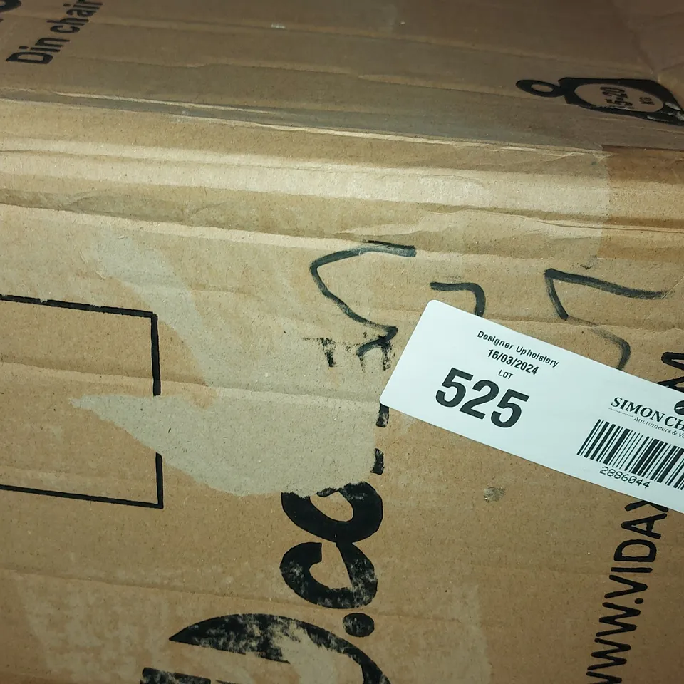 BOXED SET OF 2 KABU DINING CHAIRS WHITE (1 BOX)