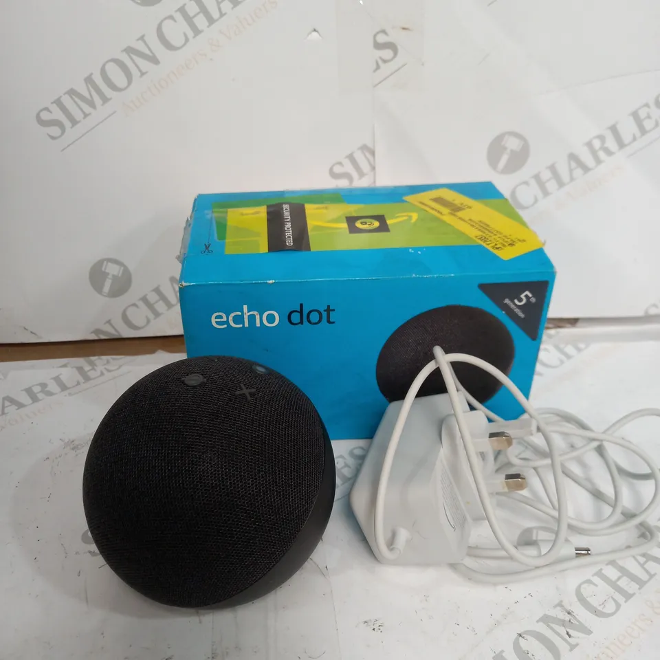 AMAZON ECHO DOT SPEAKER WITH ALEXA