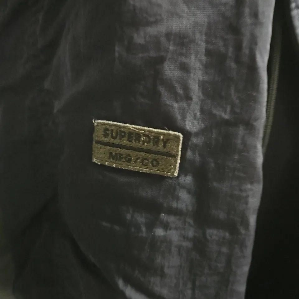 SUPERDRY PADDED JACKET IN BLACK SIZE L