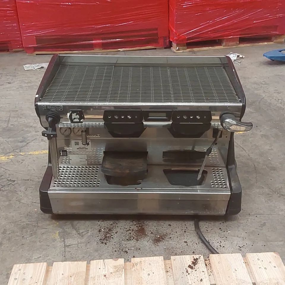 RANCILIO CLASSE 7E 2 GROUP COMMERCIAL COFFEE MACHINE WITH ISTEAM