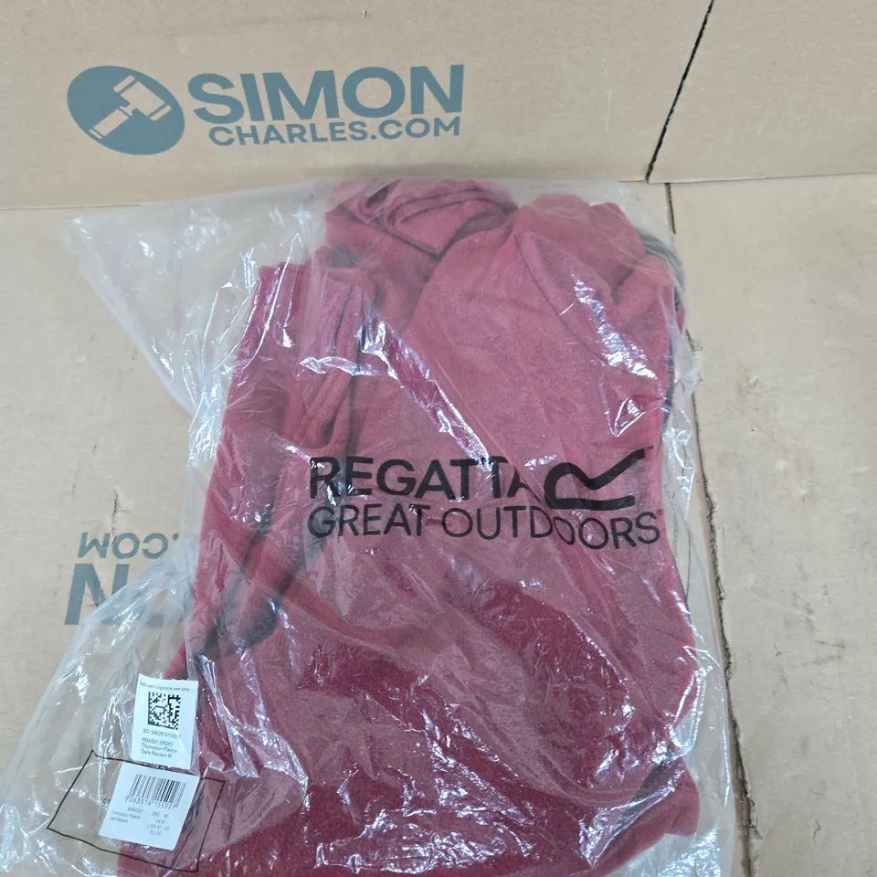 REGATTA GREAT OUTDOORS THOMPSON FLEECE DARK MAROON – SIZE M