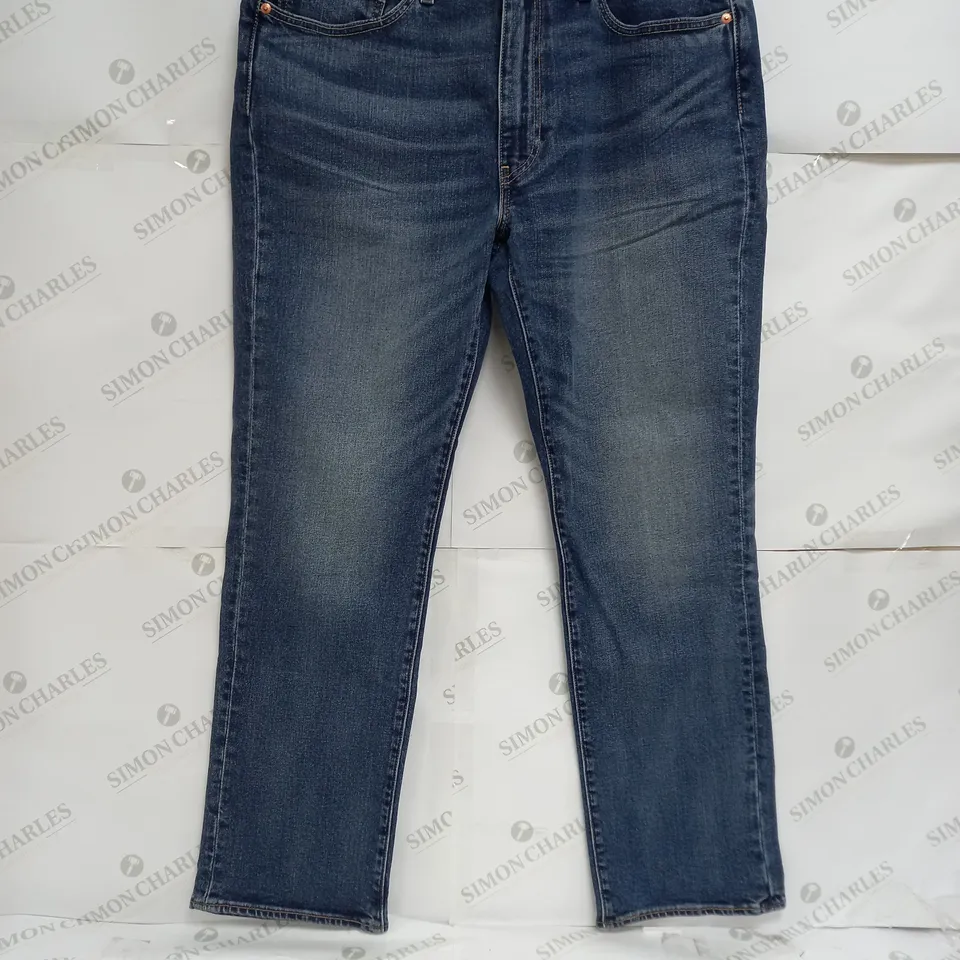 LEVI STRAIGHT JEANS IN BLUE - 36x30