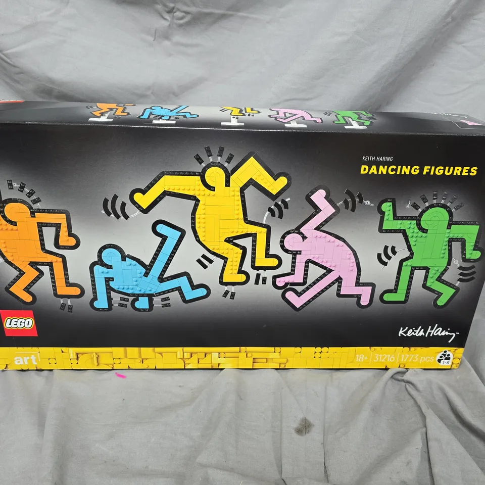LEGO ART DANCING FIGURES – KEITH HARING (BOXED) - 31216