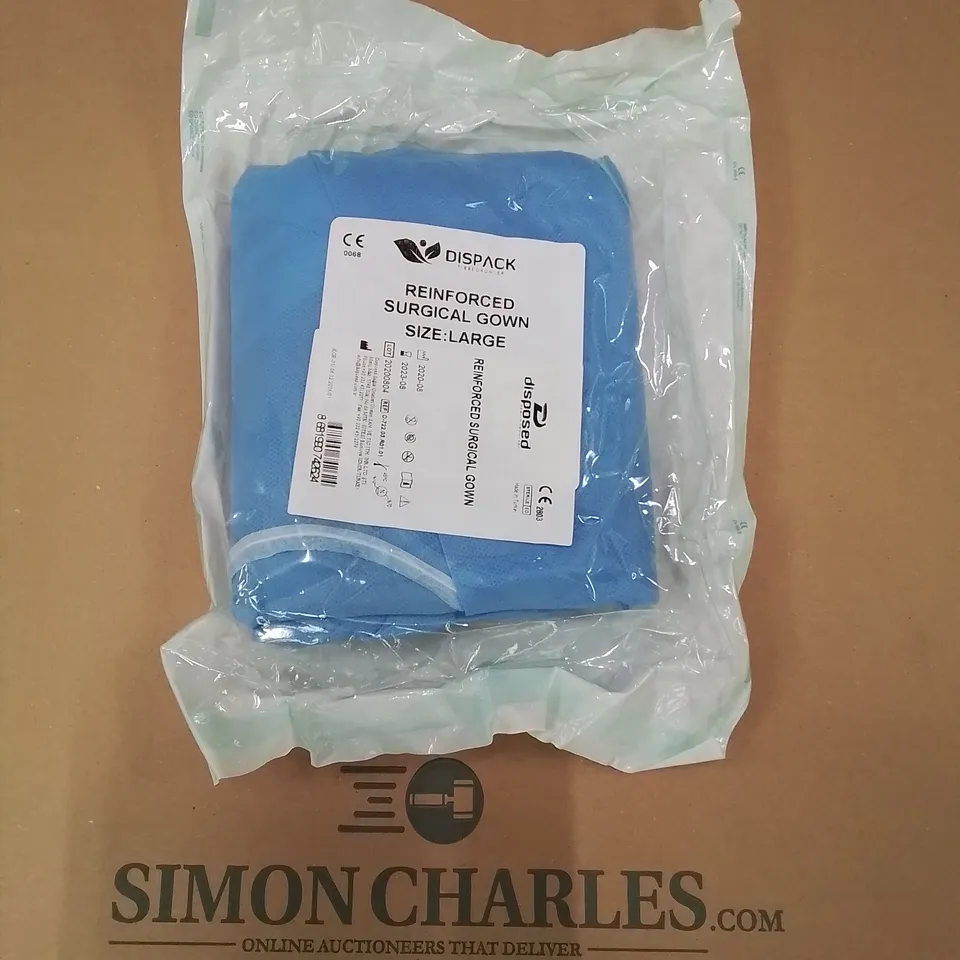 PALLET OF APPROXIMATELY 810 ASSORTED BRAND NEW MEDICAL ITEMS TO INCLUDE - DISPACK REINFORCED SURGICAL GOWNS LARGE - POWDER FREE GLOVES SMALL - MEDCARE LAMINATED GOWN XL ETC