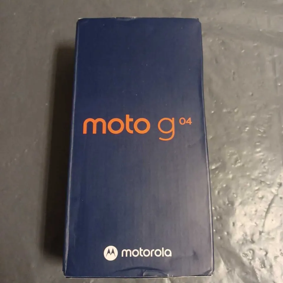 BOXED MOTOROLA MOTO G 04 4+64GB PHINE IN SEA GREEN - MC41D