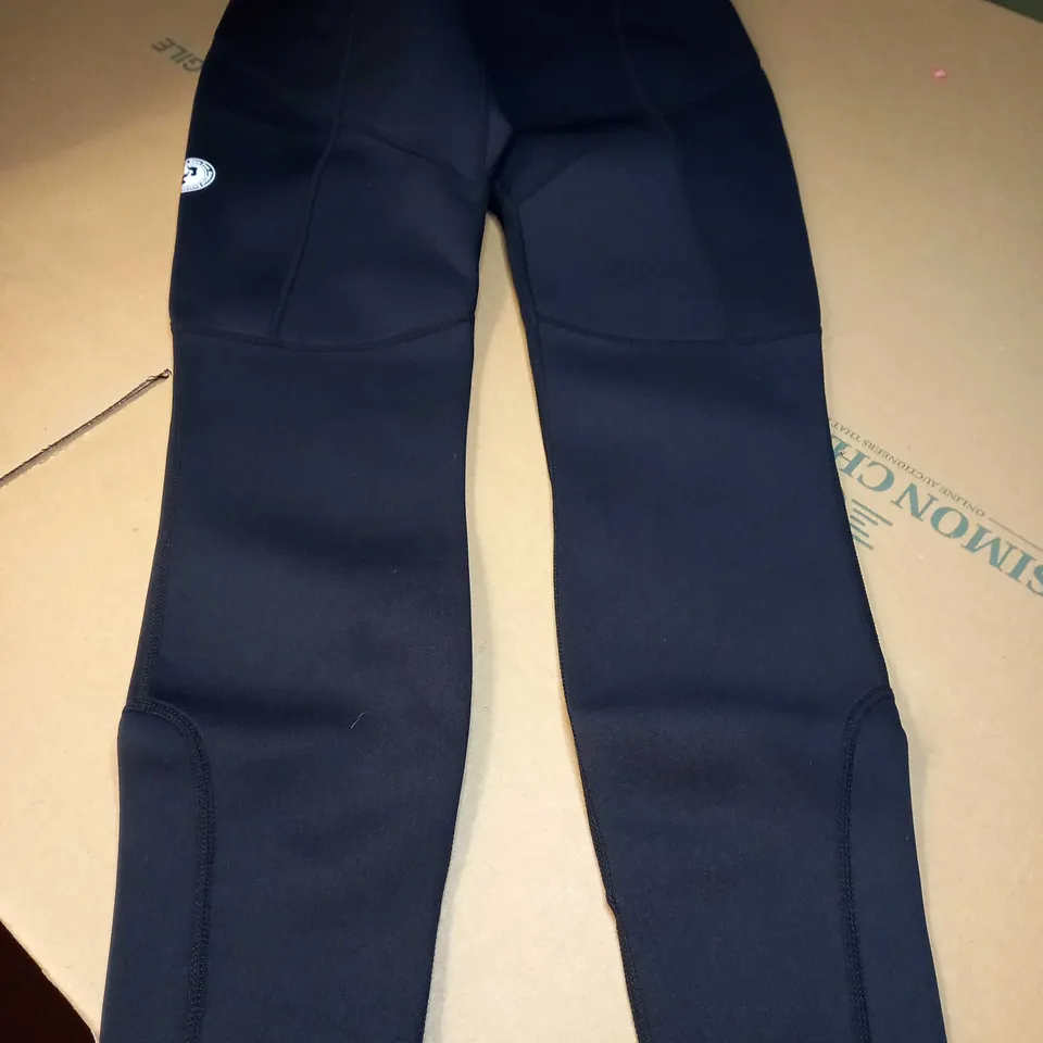 TWO BARE FEET BLACK WOMENS VISTA NEOPRENE PANTS - XL
