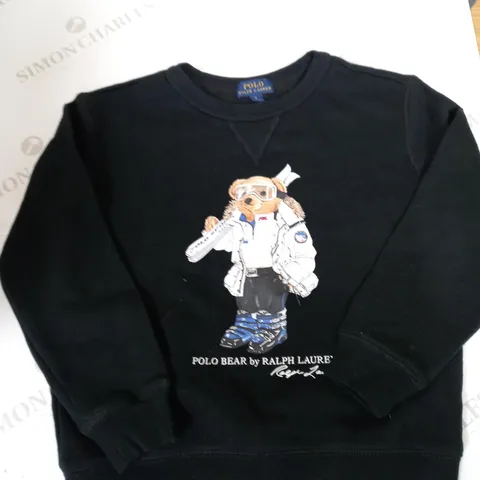 POLO RALPH LAUREN POLO BEAR SWEATSHIRT SIZE S