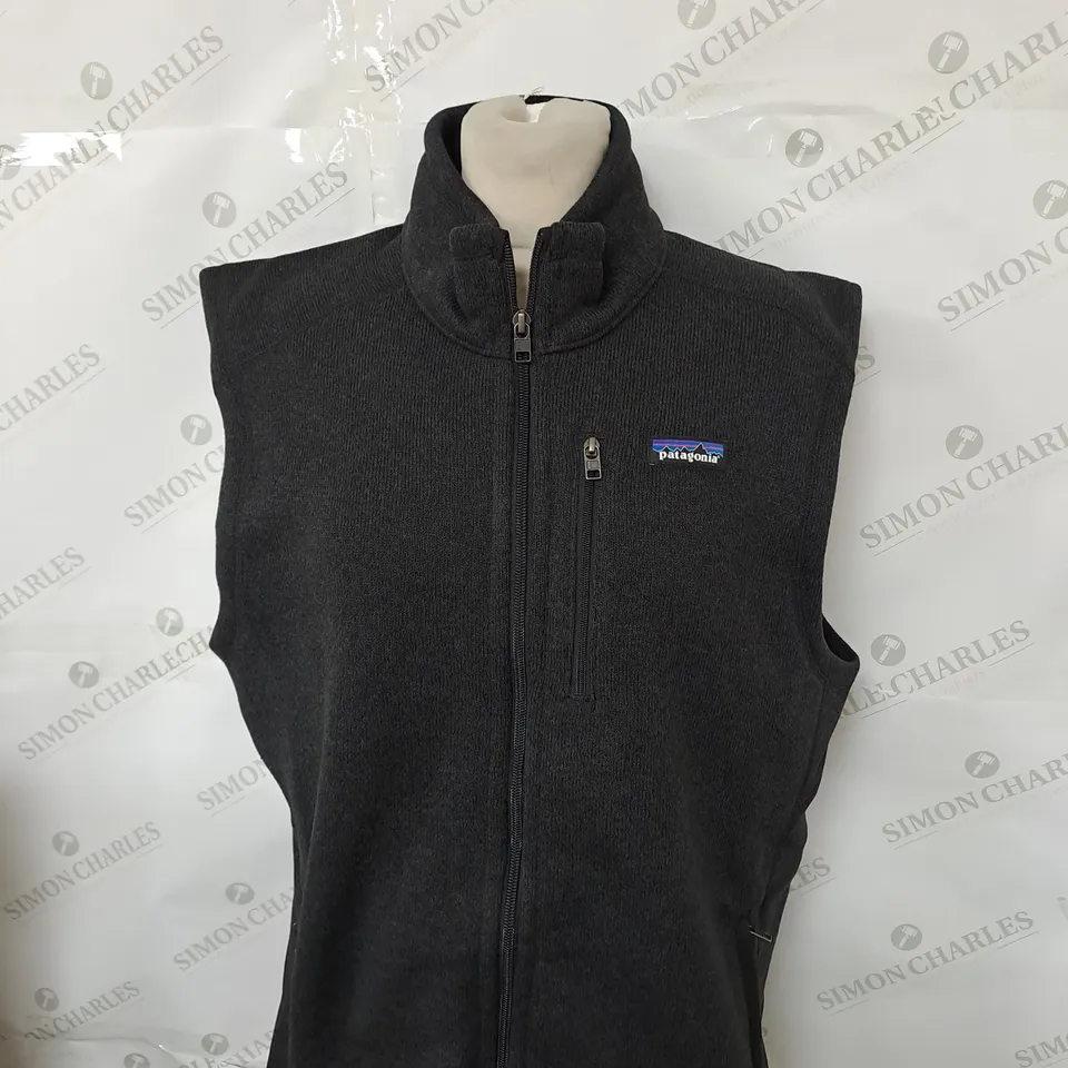 PATAGONIA ZIPPED BETTER SWEATER VEST SIZE L
