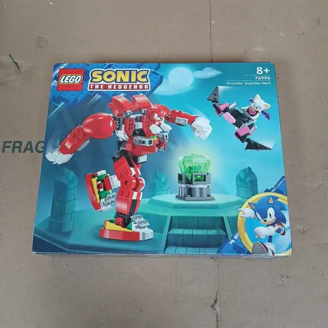 BOXED LEGO SONIC KNUCKLES’ GUARDIAN MECH TOY 76996