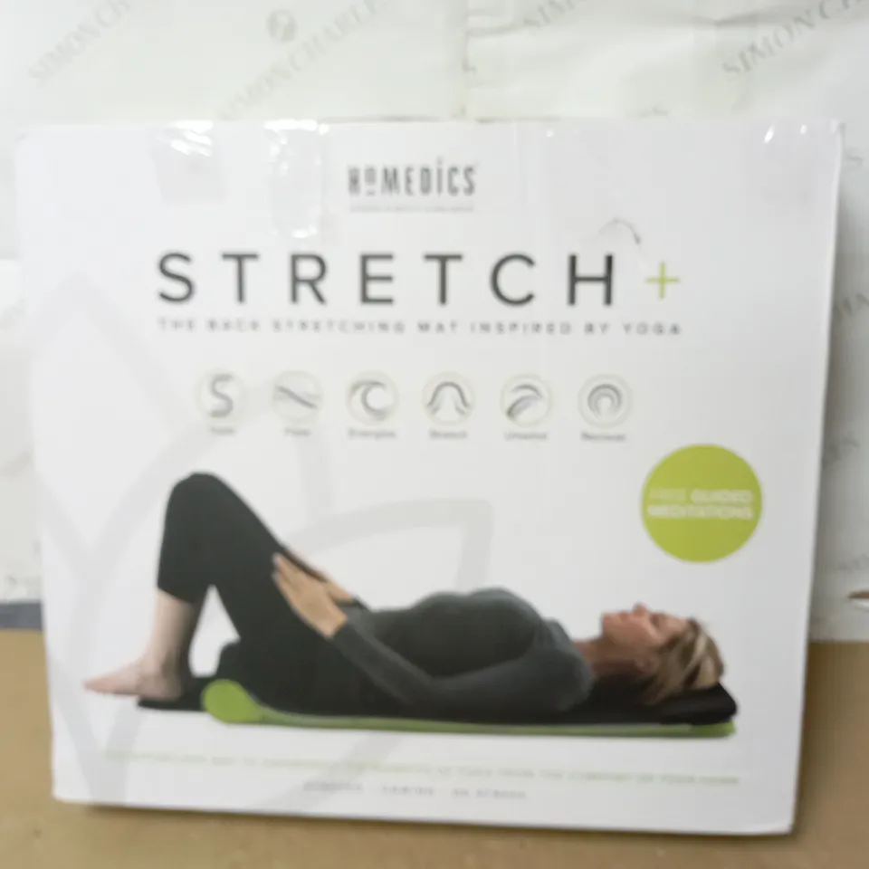 BOXED HOMEDICS STRETCH+ BACK STRETCHING MAT