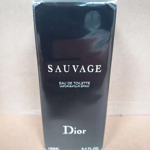 BOXED AND SEALED SAUVAGE DIOR EAU DE TOILETTE 100ML