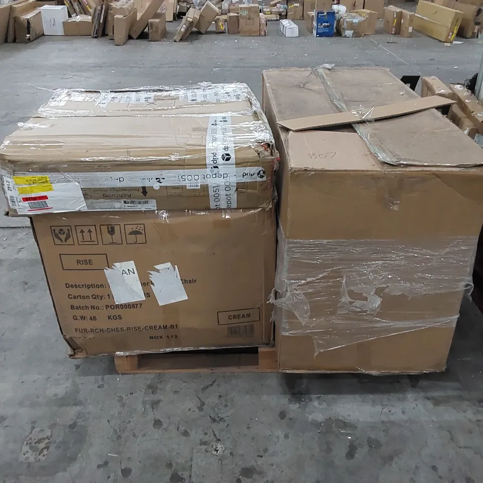 PALLET TO CONTAIN ASSORTED BOXED FURNITURE AND FURNITURE PARTS