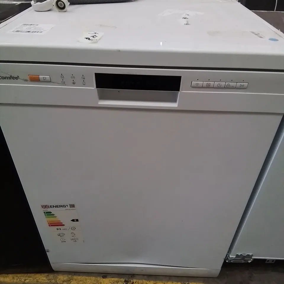 COMFEE FREESTANDING DISHWASHER IN WHITE - (KWH-FD1201P)