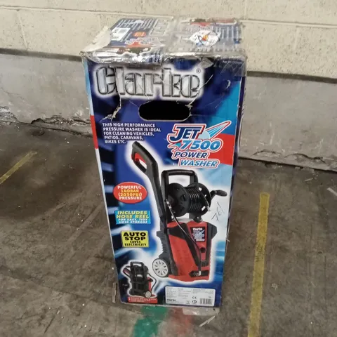 BOXED CLARKE JET 7500 2030PSI PRESSURE WASHER (230V)