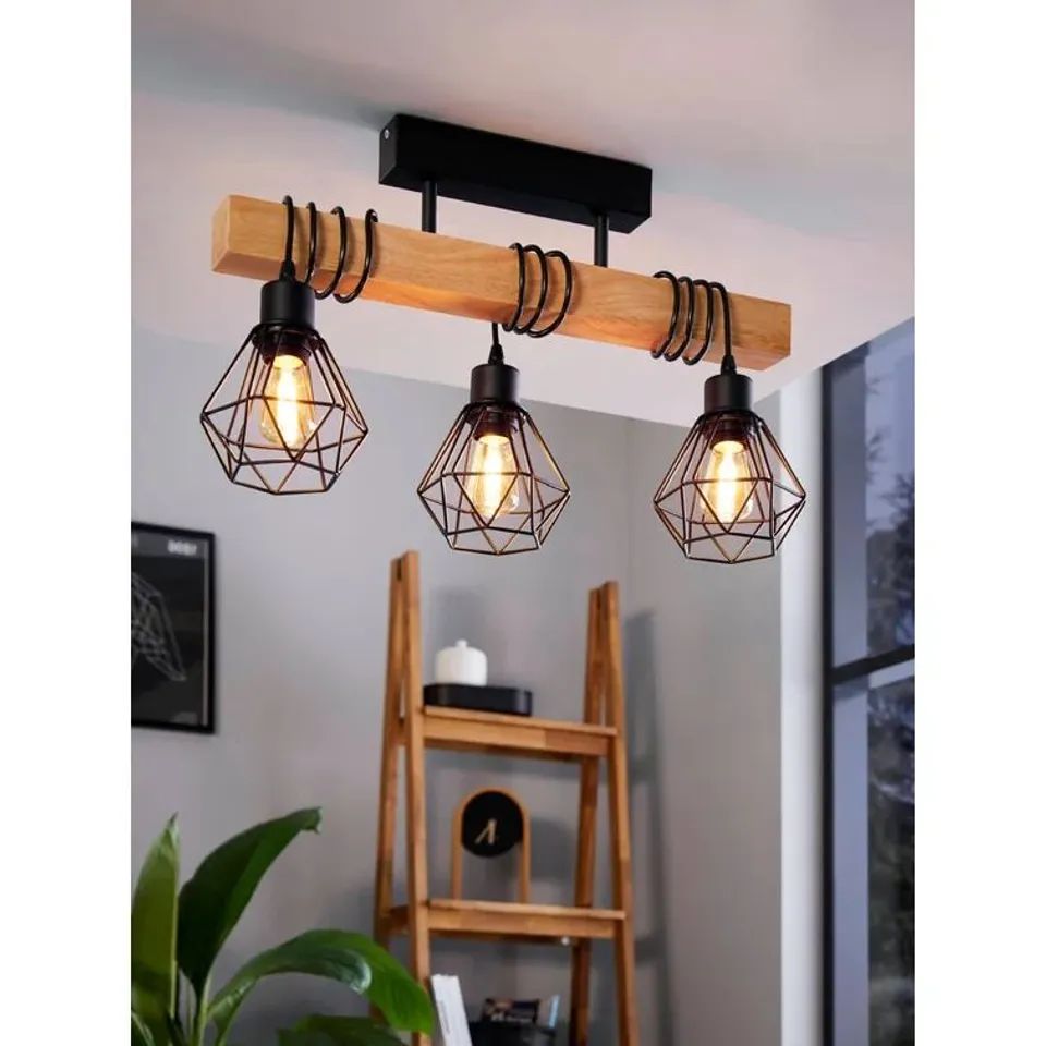 BOXED TOWNSHEND 5 3-LIGHT KITCHEN ISLAND PENDANT (1 BOX)