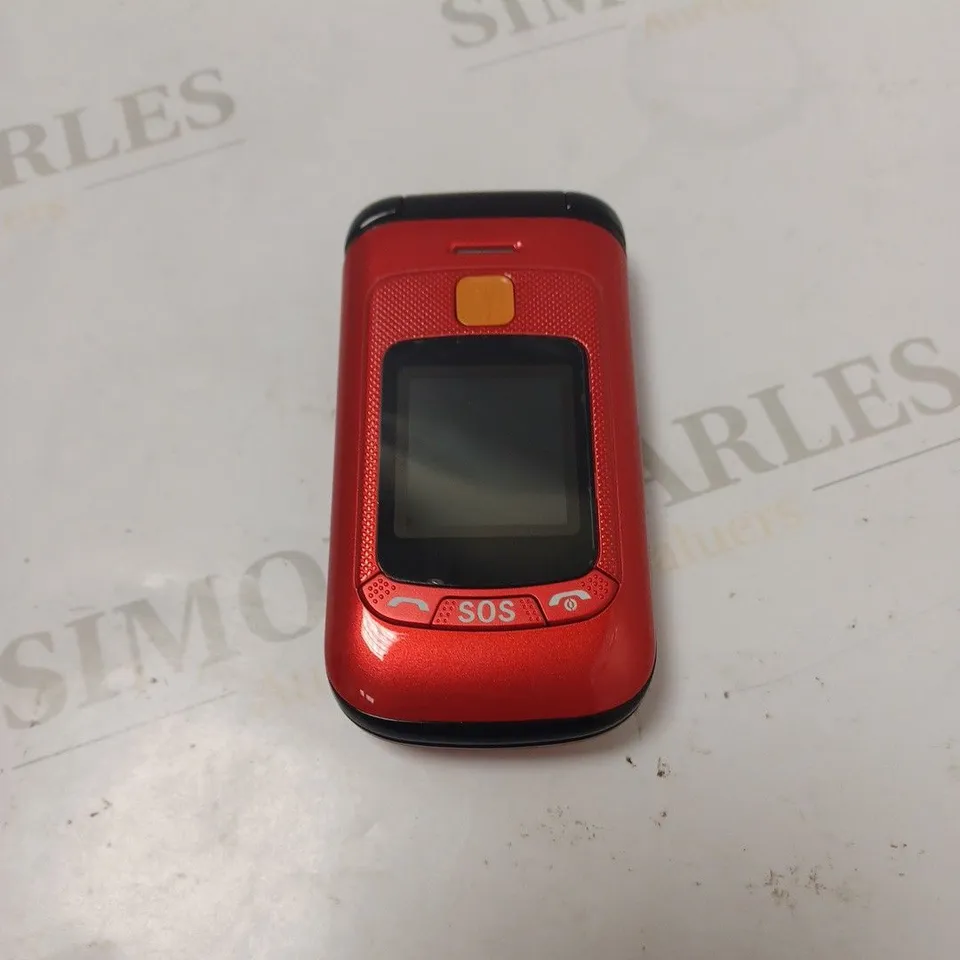 VAJITA BIG BUTTON MOBILE PHONE IN RED 