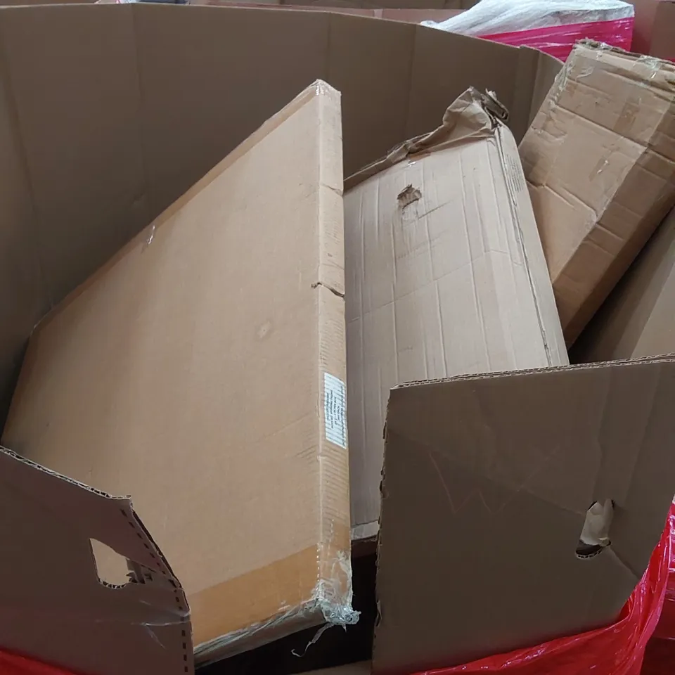 PALLET OF ASSORTED HOUSEHOLD ITEMS AND CONSUMER PRODUCTS TO INCLUDE; LEGO, BOXED FURNITURE ETC 