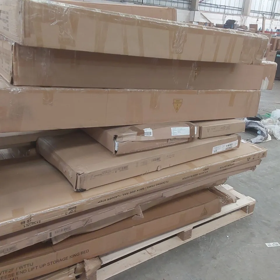 PALLET CONTAINING A VERY LARGE QUANTITY OF ASSORTED FURNITURE PARTS ECT