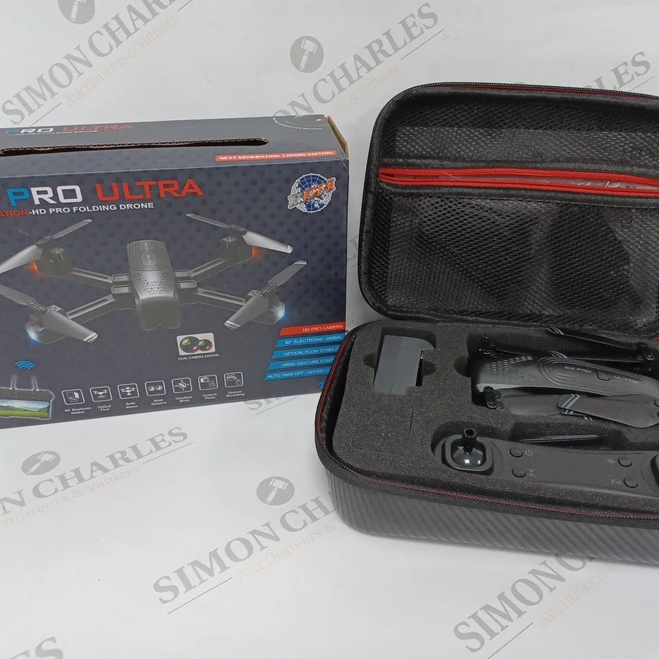 BOXED RDM GX-PRO ULTRA NEXT GENERATION HD PRO FOLDING DRONE 