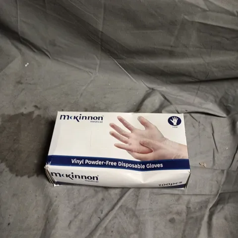 BOX OF APPROXIMATELY 12 ASSORTED HOUSEHOLD ITEMS INCLUDING MCKINNON MEDICAL GLOVES , PLASTIC GLOVES AND YOU ARE LOVED SIGN