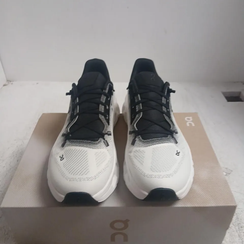 ON CLOUDTILT SHOES – BLACK & IVORY, UK 6 (US 8; EU 39; JP 25) – BOXED