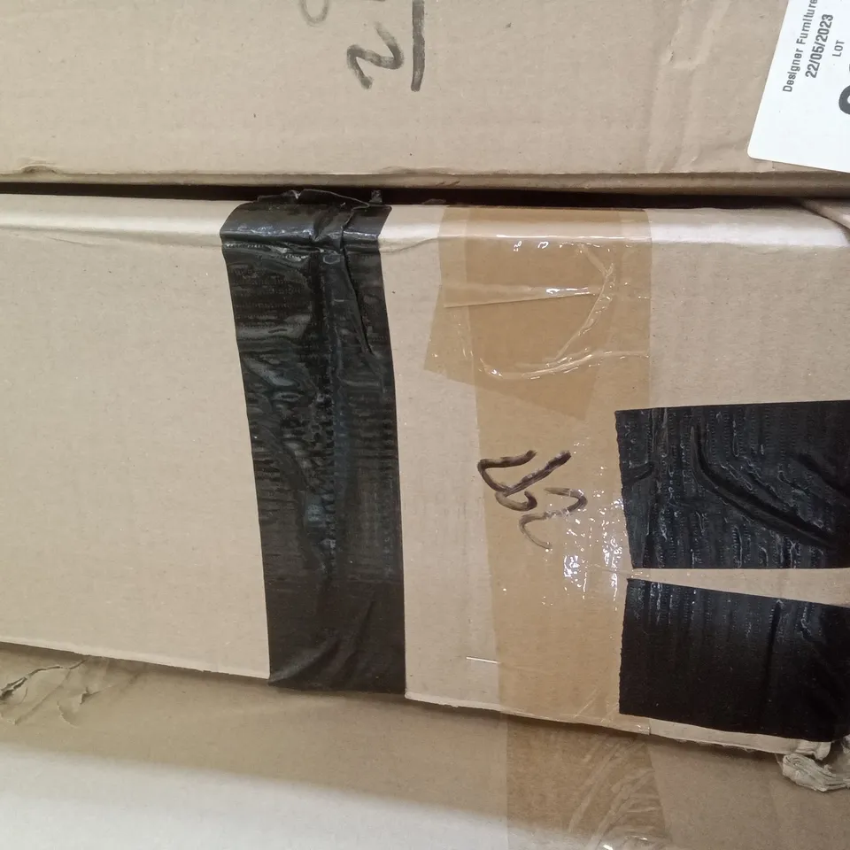 BOXED JATEN RECTANGULAR WARDROBE 190 X 85CM - WHITE