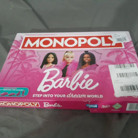 MONOPOLY BARBIE BOARD GAME 