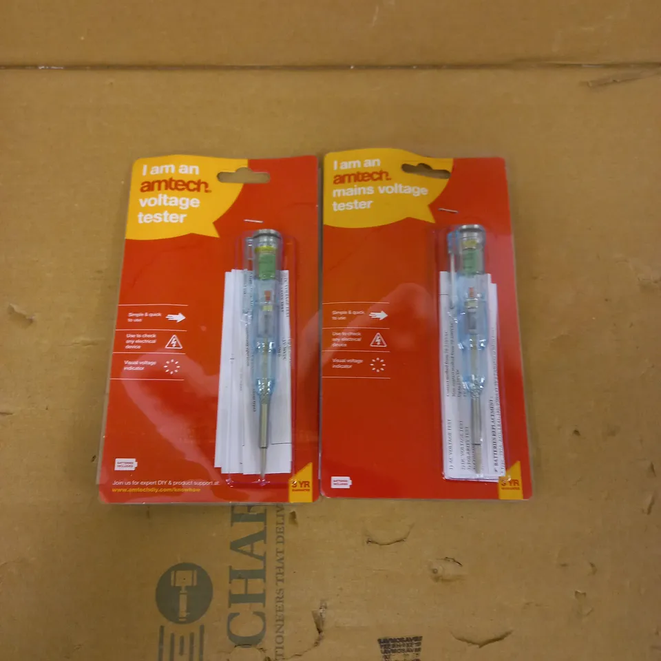 AMTECH VOLTAGE TESTER PAIR