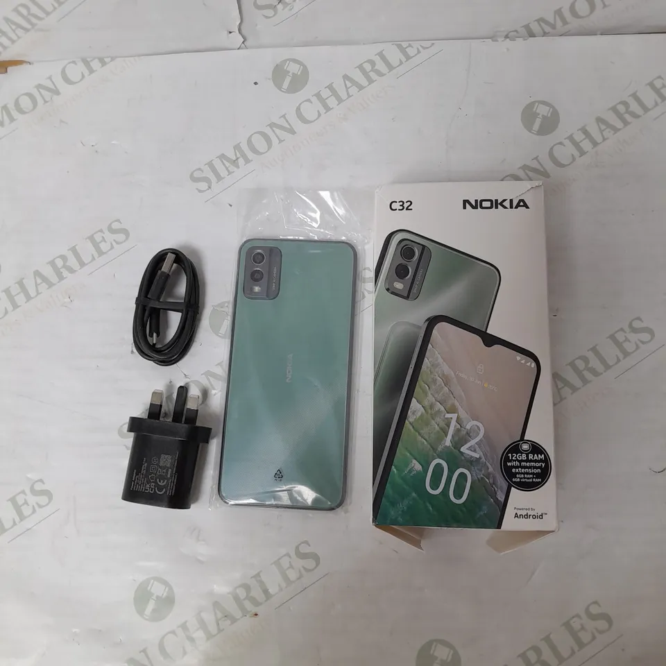 NOKIA C32 4G SIM FREE 128GB SMARTPHONE DESIGNED BY HMD IN GREEN