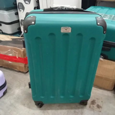 MEDIUM SUITCASE GREEN & BLACK