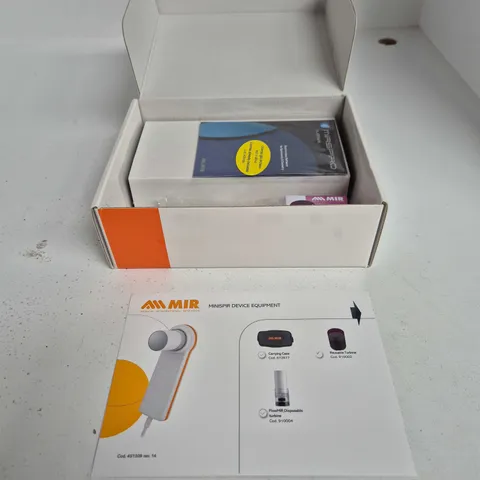 MIR MINISPIR SPIROMETRY DEVICE β BOXED, MADE IN ITALY