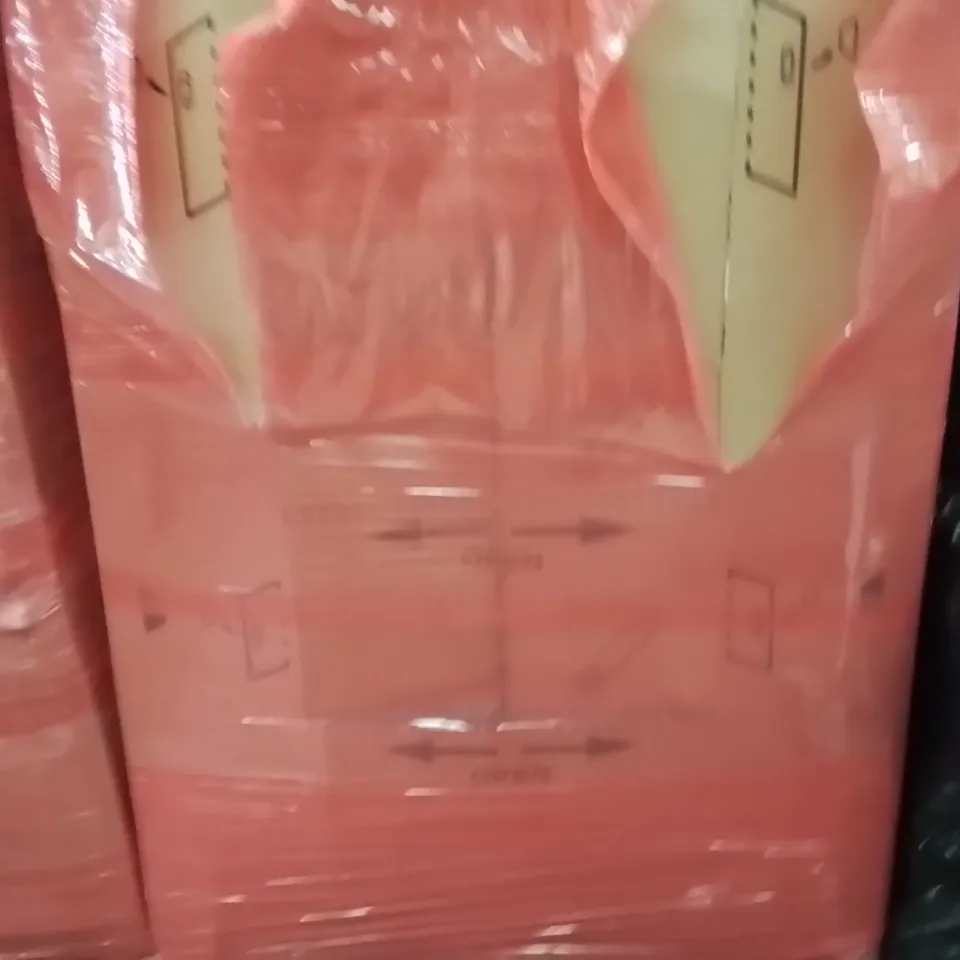 PALLET TO CONTAIN AN ASSORTMENT OF HOUSEHOLD ITEMS TO INCLUDE MINI CHRISTMAS TREES, FOLDING CAMPING STOOLS AND FOLDABLE EXERCISE BIKE ECT