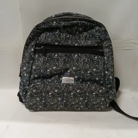 JACK WILLS FLORAL BACKPACK