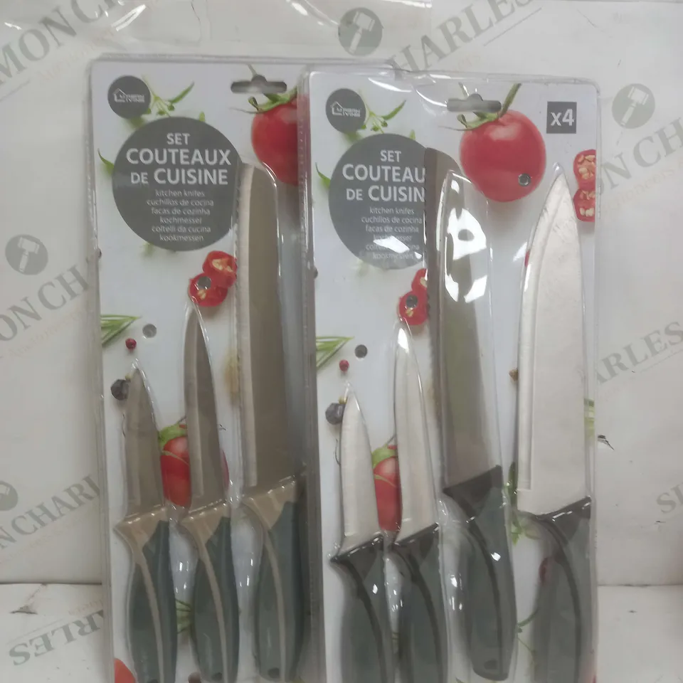 BOX OF APPROXIMATELY 8 ASSORTED KNIFE SET 
