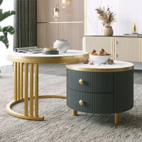BOXED BINGER COFFEE TABLE WITH STORAGE