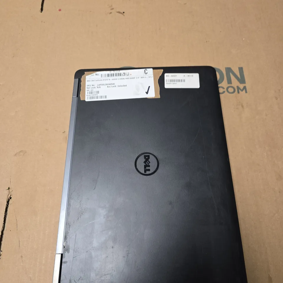 DELL LATITUDE E7270 LAPTOP – I5-6300U, 4GB RAM, 256GB SSD, 12.5-INCH DISPLAY