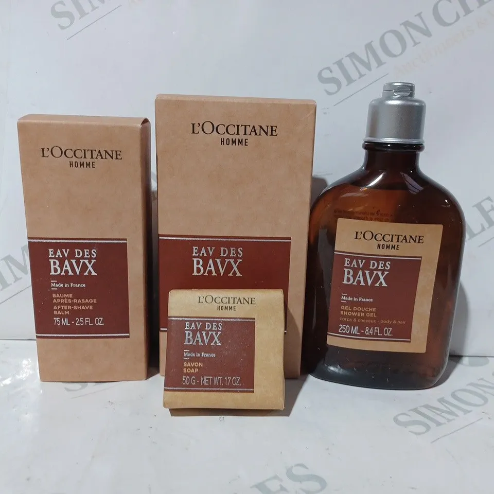 BOXED L'OCCITANE HOMME BODY CARE SET