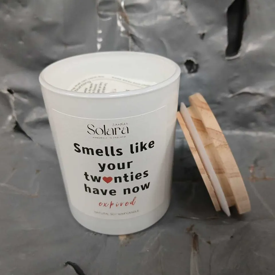 SOLARA NATURAL SOY WAX CANDLE