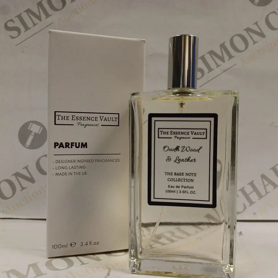 THE ESSENCE VAULT PARFUM 100ML - OUDH WOOD & LEATHER 