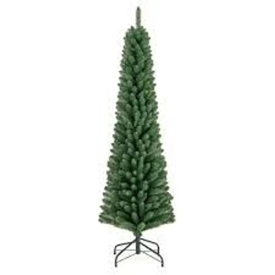 PRE LIT ARTIFICIAL CHRISTMAS TREE WITH QUICK SHAPE TECH