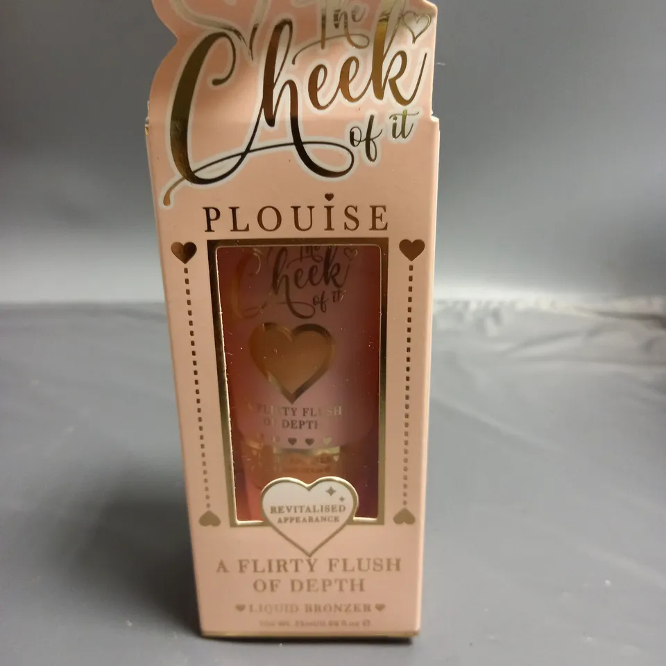 PLOUISE THE CHEEK OF IT LIQUID BRONZER LOVELY LATTE